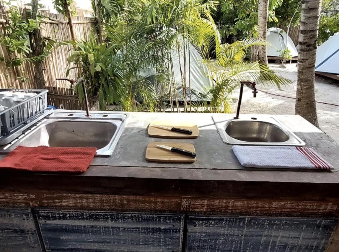 Camping Ka'Anche Hotell Holbox  Eksteriør bilde